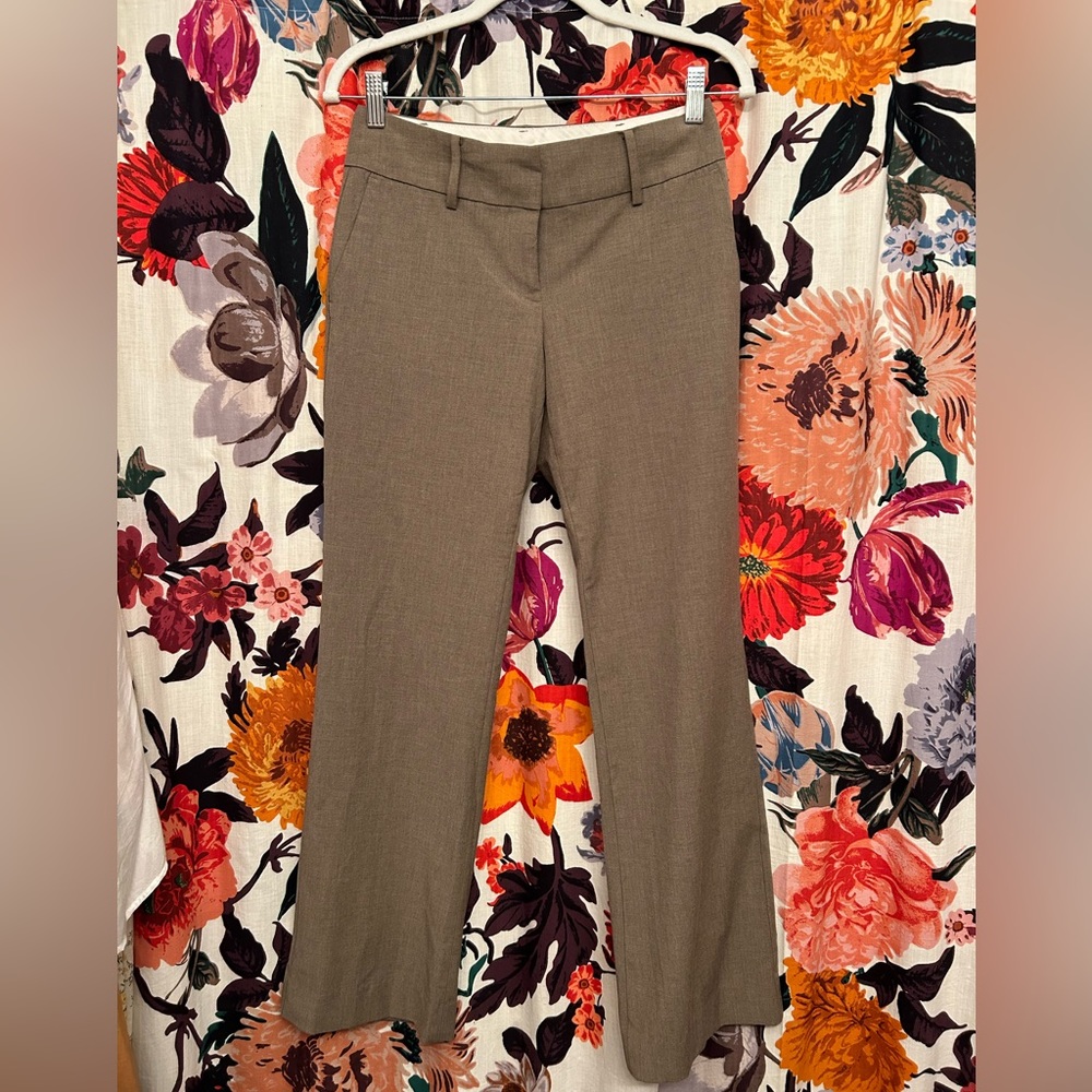 Petite Ann Taylor Mid-Rise Dress Pants